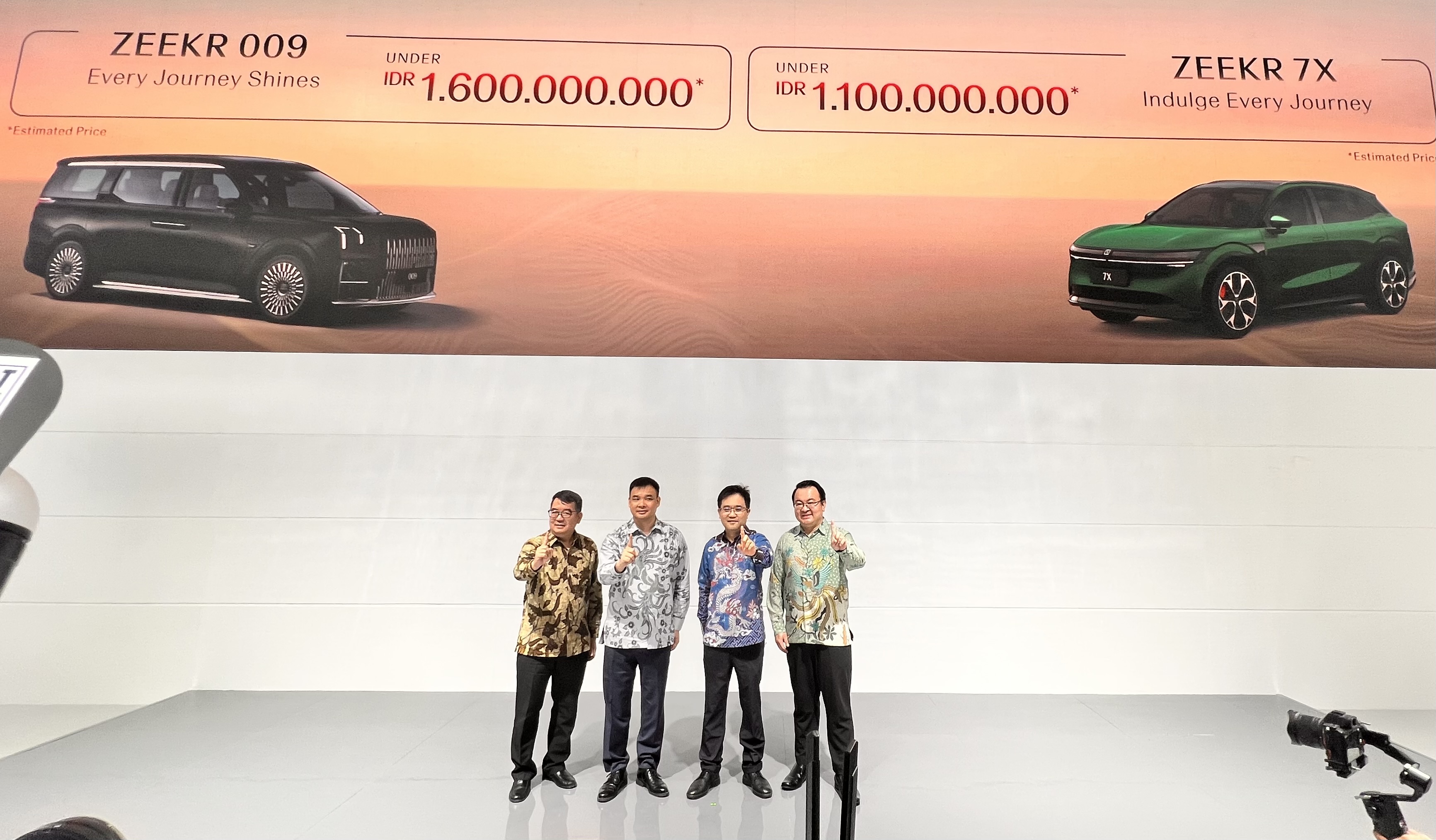 Geely Ramaikan IIMS 2026, Boyong Lineup EV Lengkap Termasuk ZEEKR
