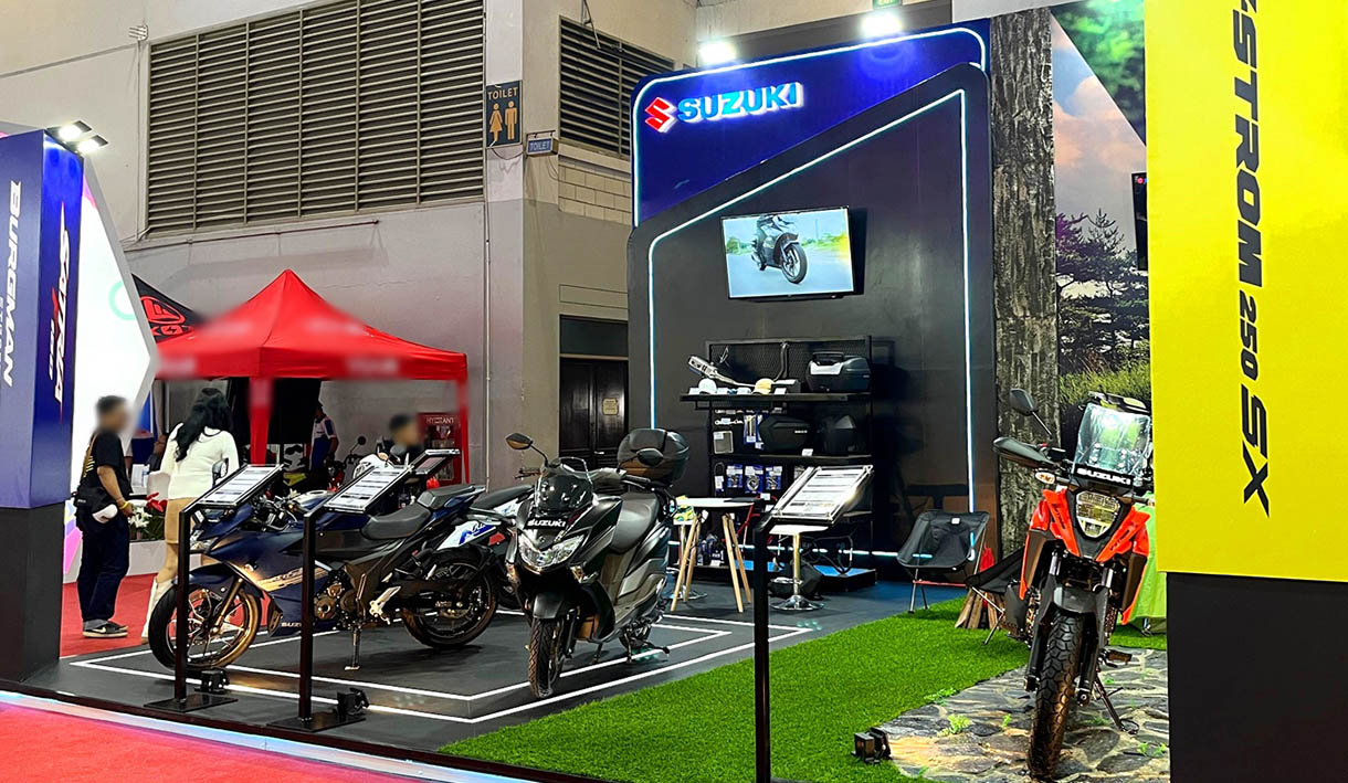 Jajaran Sepeda Motor Suzuki di Jakarta Fair 2024, Siapkan Berbagai Promo Menarik