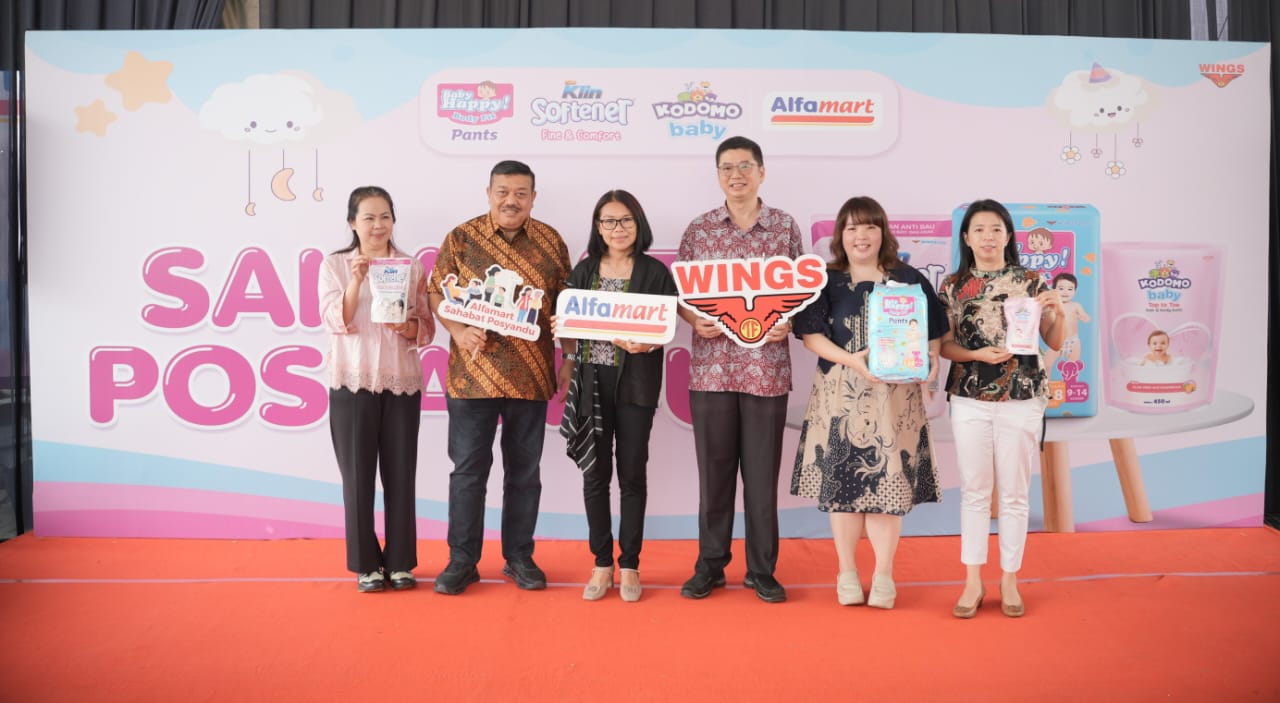 WINGS Group dan Alfamart Perkuat Edukasi Kesehatan melalui Program Sahabat Posyandu, Targetkan 20 Ribu Penerima Manfaat