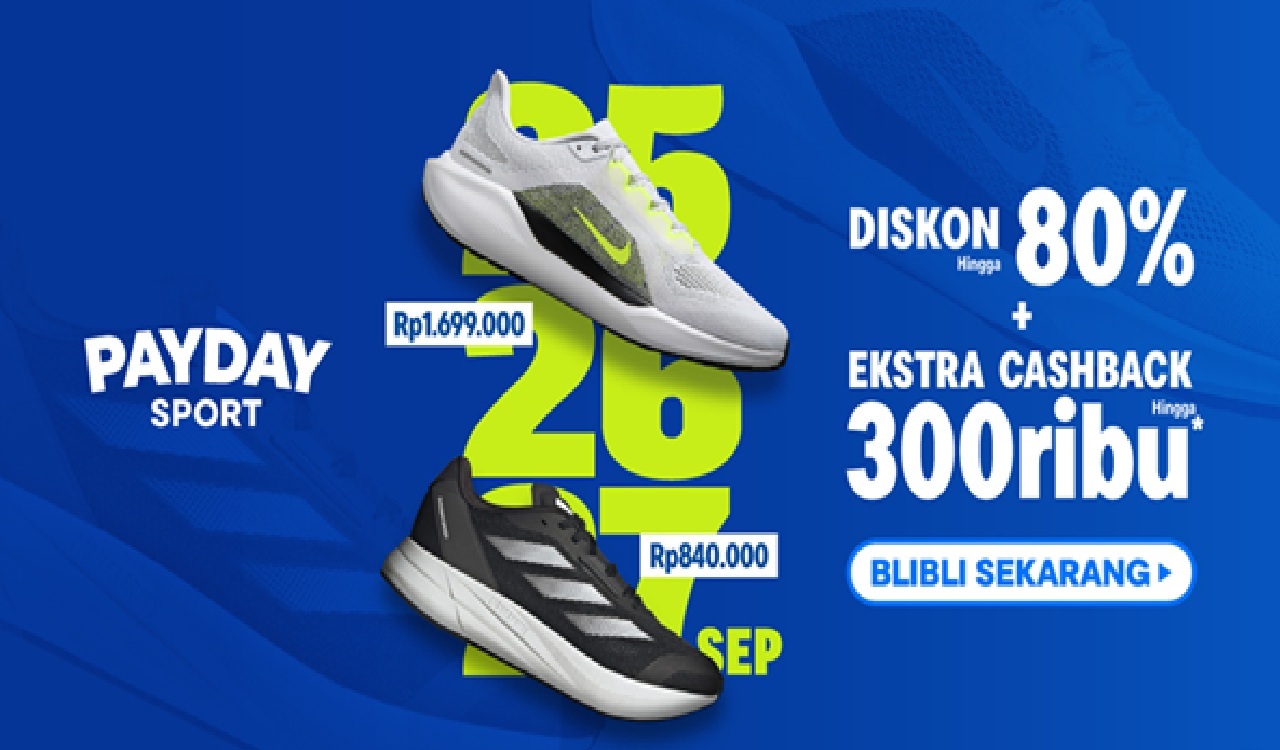 Jelajahi Berbagai Sepatu Impian Anda di Nike Official Store Blibli!