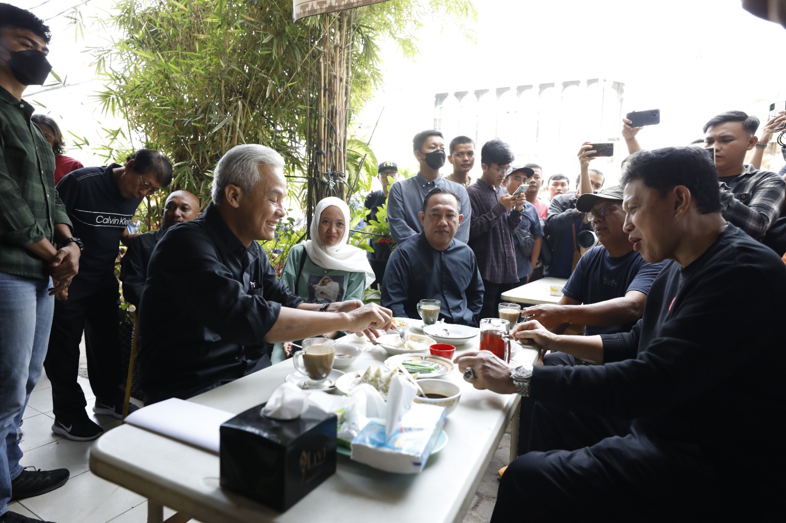 Jalani Safari Politik Ke Provinsi Lampung, Ganjar Pranowo Bahas Soal Hilirisasi Produk