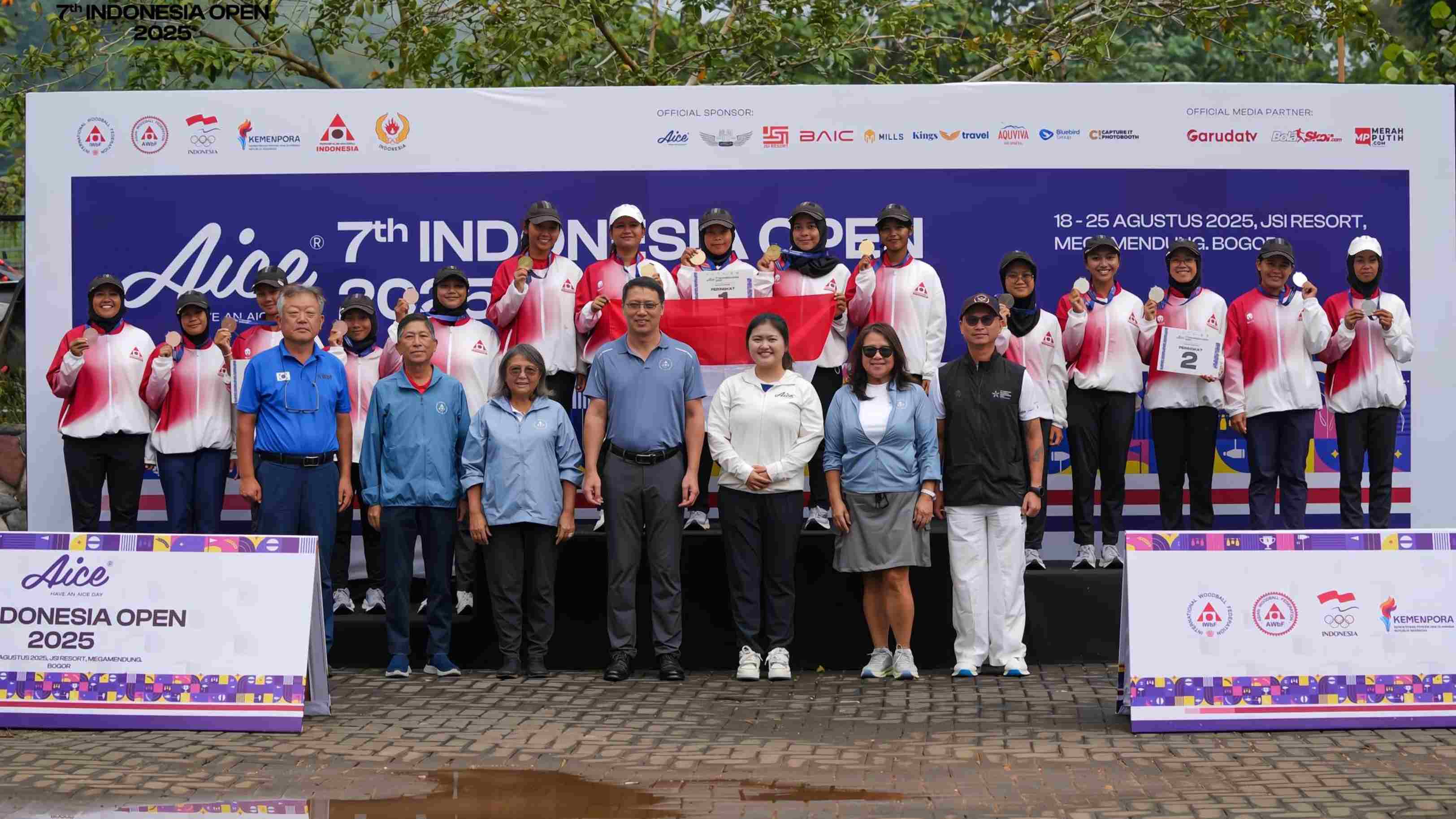 Keren! Aice 7th Indonesia Open Angkat Prestasi Woodball Indonesia