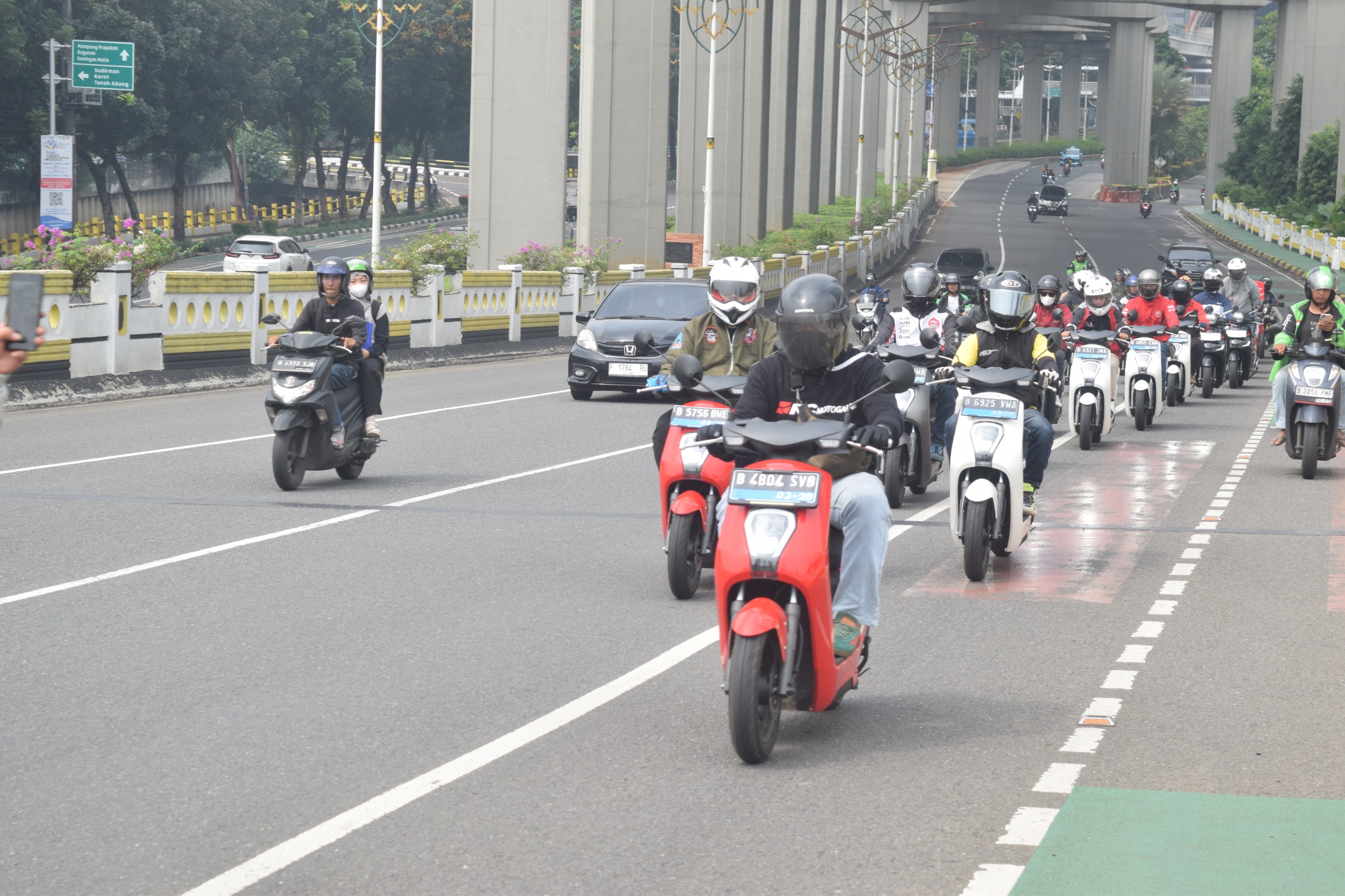 Urban Eco Ride, Cara Wahana Kenalkan Ekosistem Motor Listrik Honda di Jakarta- Tangerang