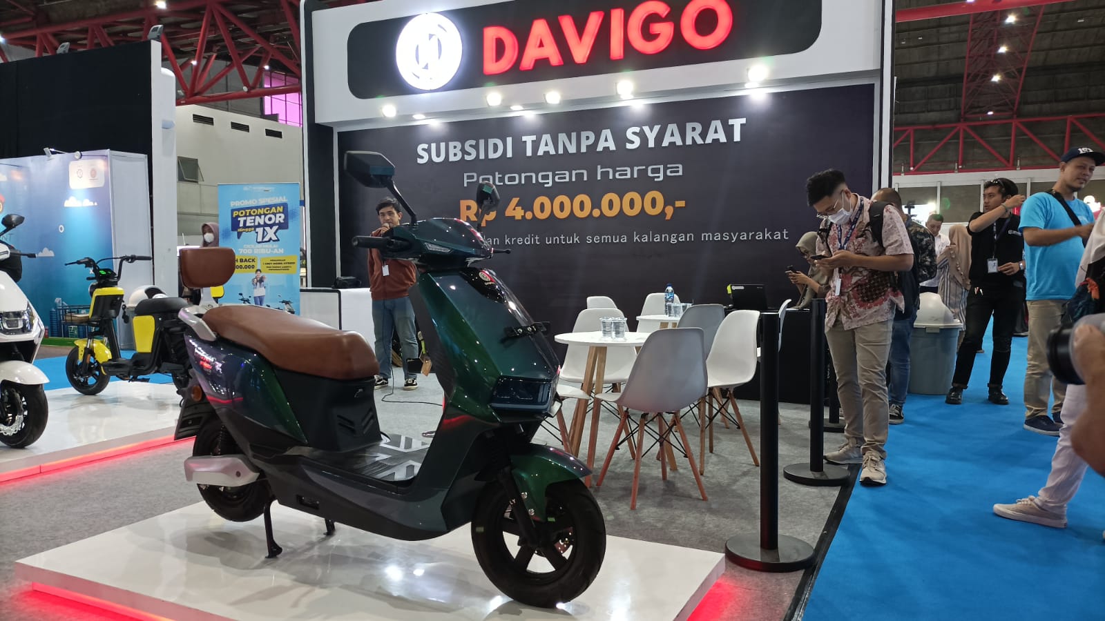 Asik Beli Motor Listrik Davigo Di Pevs Dapat Subsidi Tanpa Syarat Rp Juta