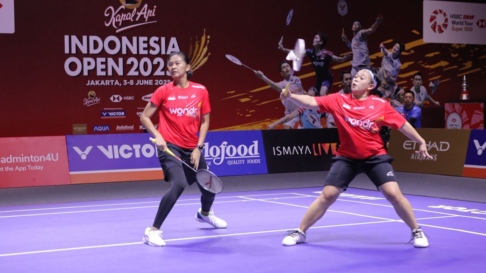 Ganda Putri Berjaya, Amankan 3 Tiket Babak 16 Besar Indonesia Open 2025