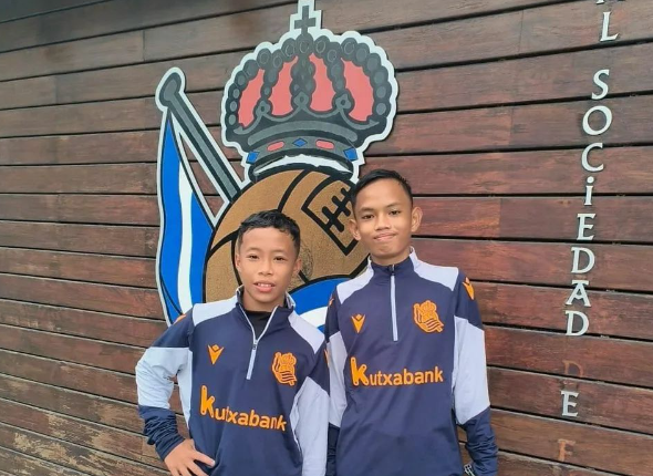 Dua Pemain U-14 Indonesia Latihan Bareng Real Sociedad, Beharap Muncul Kubo dari Indonesia 