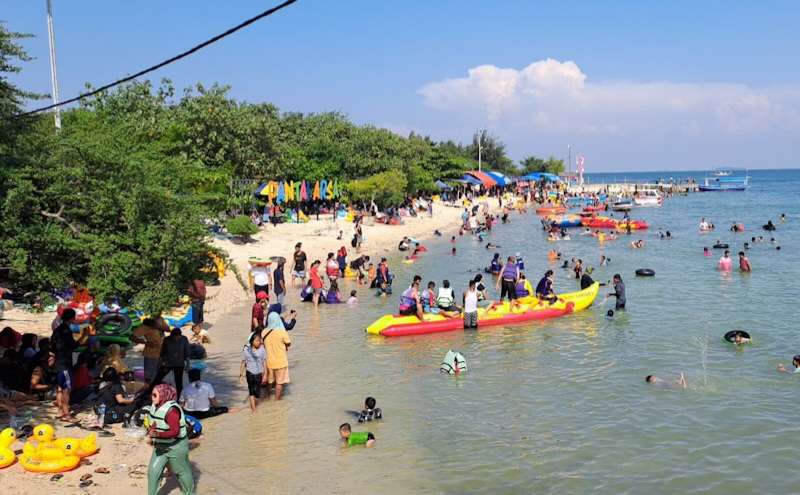 14.485 Orang Berwisata ke Kepulauan Seribu Mengisi Libur Panjang Lebaran