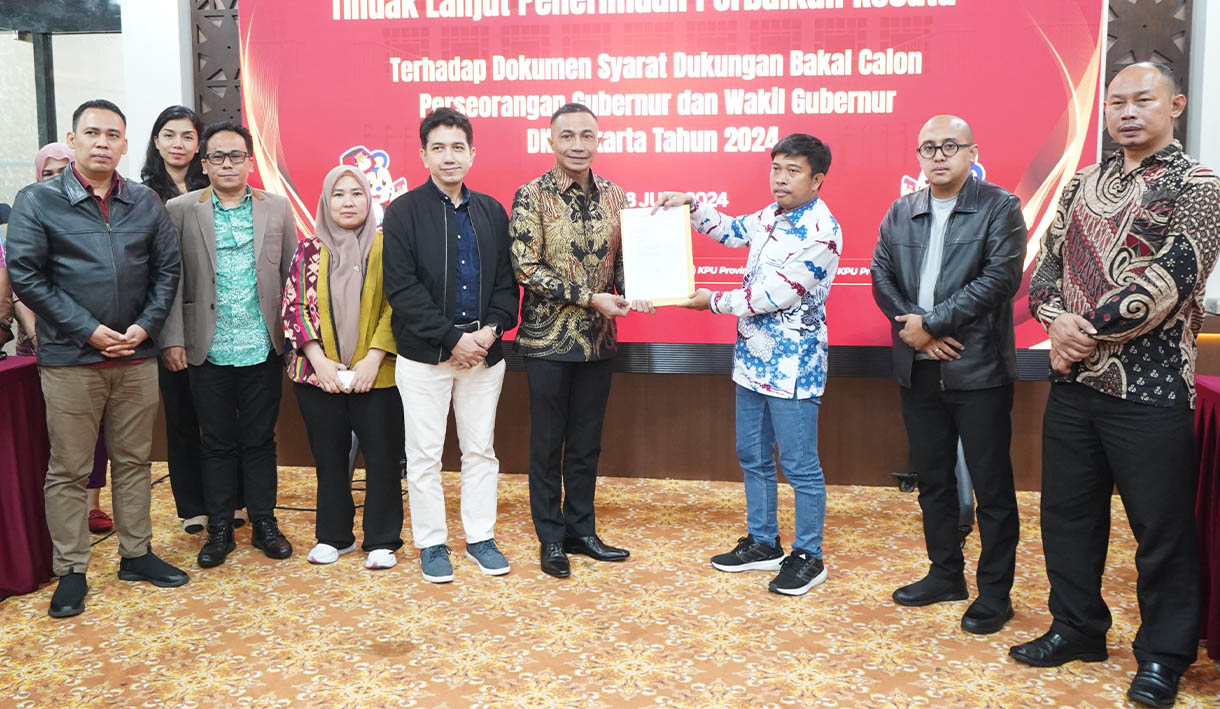 KPU DKI Jakarta Gelar Rapat Pleno Malam Ini untuk Tentukan Nasib Dharma-Kun di Pilkada 2024