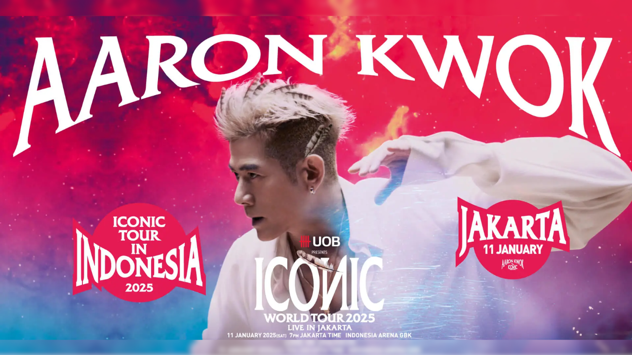 Cara Beli Tiket Konser Aaron Kwok di Jakarta 11 Januari 2025, Termurah Rp1,88 Juta!