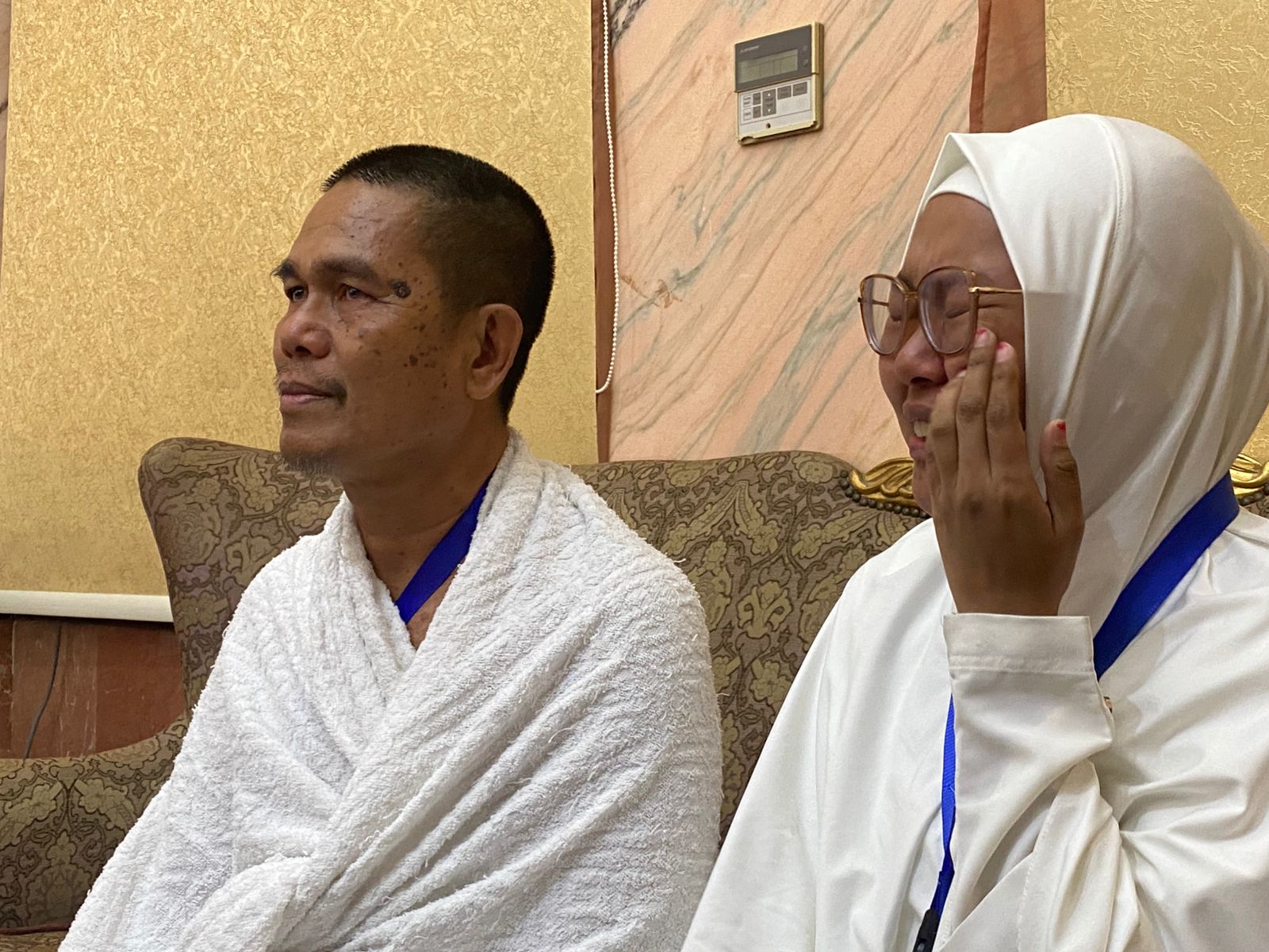 Bapak dan Anak Asal Maros Ini Berhaji Ifrad, Kenakan Ihram Sejak 17 Mei