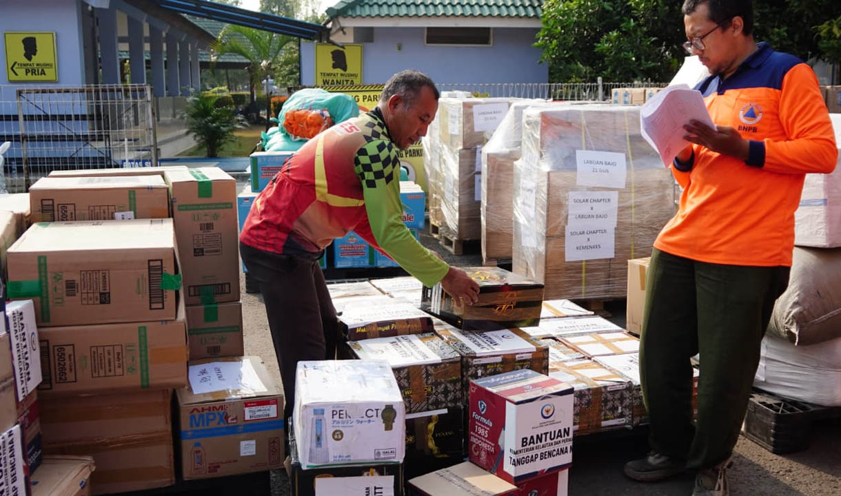 Bantuan Bencana NTT Terus Dialirkan KKP, Penuhi Kebutuhan Warga