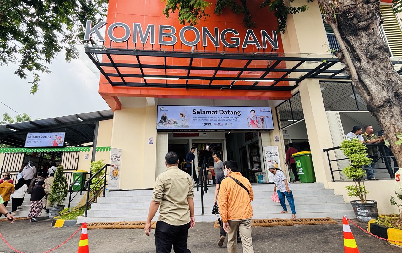 Sempat Mangkrak 5 Tahun, Pasar Kombongan di Kemayoran Rampung Direvitalisasi