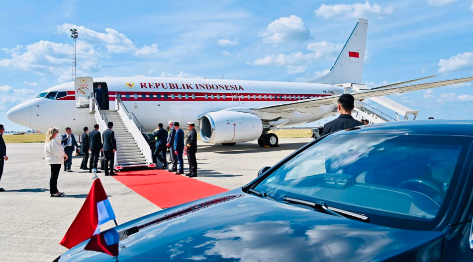 Presiden Prabowo Tiba di Brussel, Awali Lawatan ke Kawasan Eropa