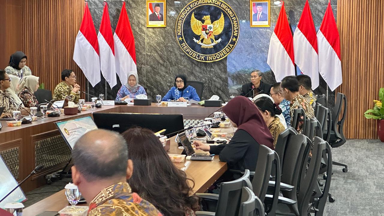 Rapat Pelaksana Harian Tim Koordinasi MBG Bahas 3 Agenda Lintas K/L
