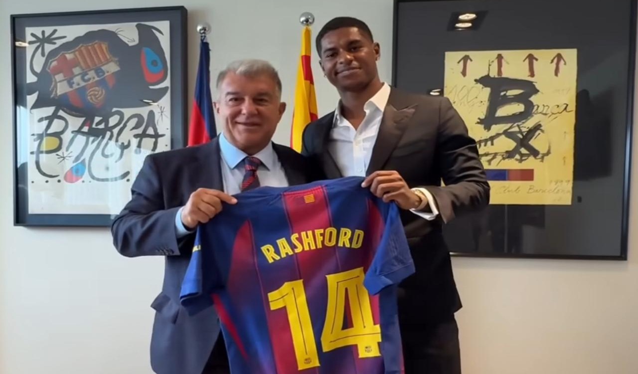 Marcus Rashford Gabung Barcelona, Kenakan Nomor 14 yang Pernah Dipakai Penasihat Teknis Timnas Indonesia