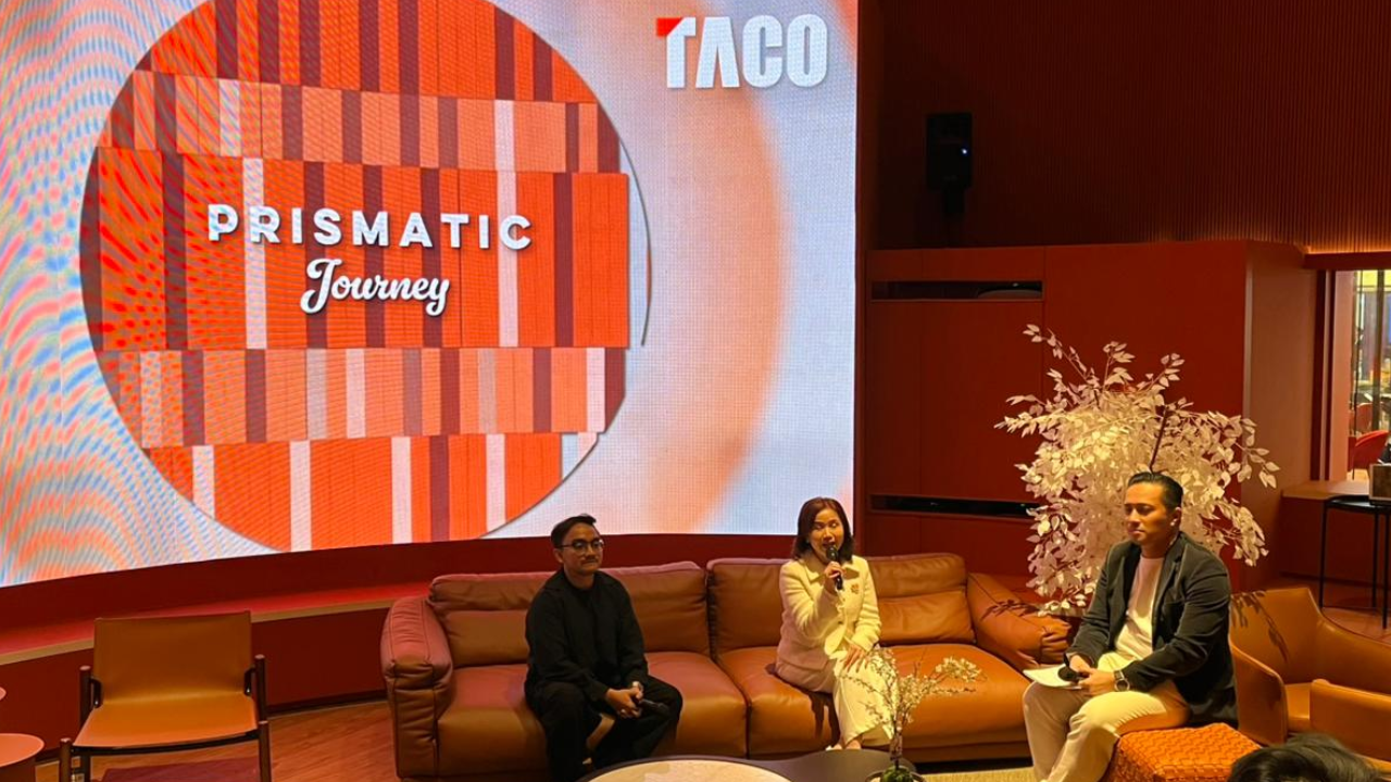 TACO di IndoBuildTech 2026 Hadirkan Masa Depan Hunian Lewat Prismatic Journey, Ruang Eksplorasi Ragam Material