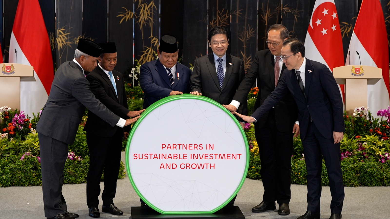 Prabowo Dorong Kerja Sama Temasek dan Danantara di Bidang Energi Hijau