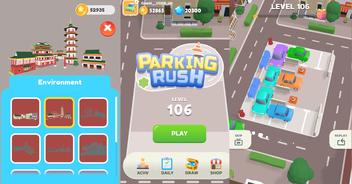 Cara Dapat Saldo DANA Gratis dari Game ParkingRush, Langsung Cair Rp 300.000