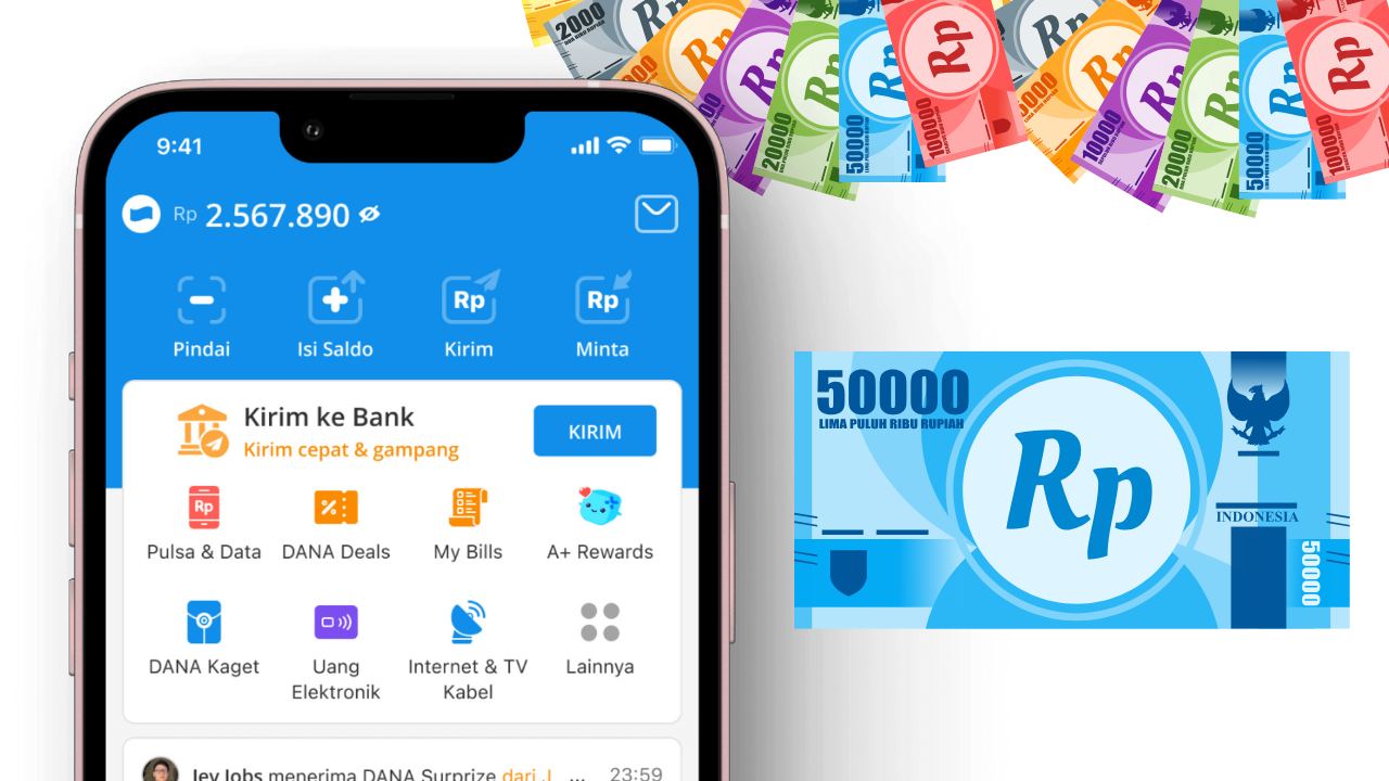 SELAMAT! Saldo DANA Kaget Gratis Rp484.000 Cair ke Dompet Digital Malam Ini 16 Mei 2025, Cek Cara Klaimnya di Sini