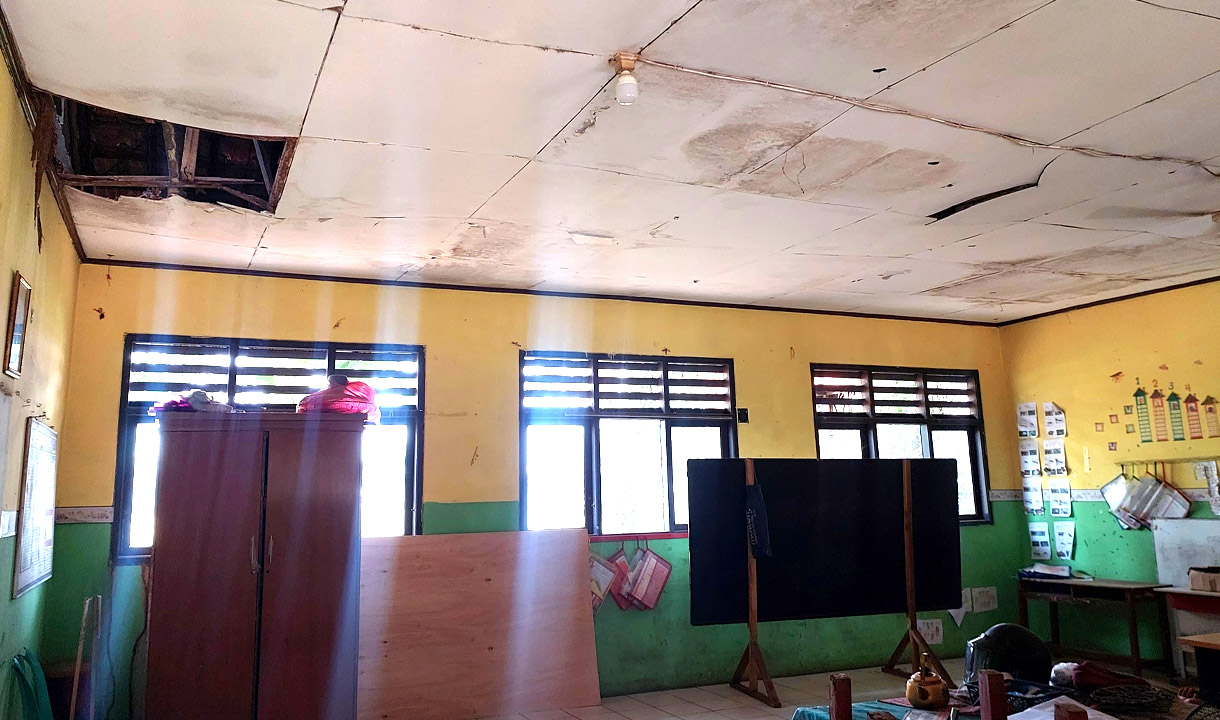 400 Pelajar SDN IV Padurenan Kota Bekasi Ngungsi Belajar ke Perpustakaan dan Musala, Kepala Sekolah: Anggaran BOS Tak Cukup