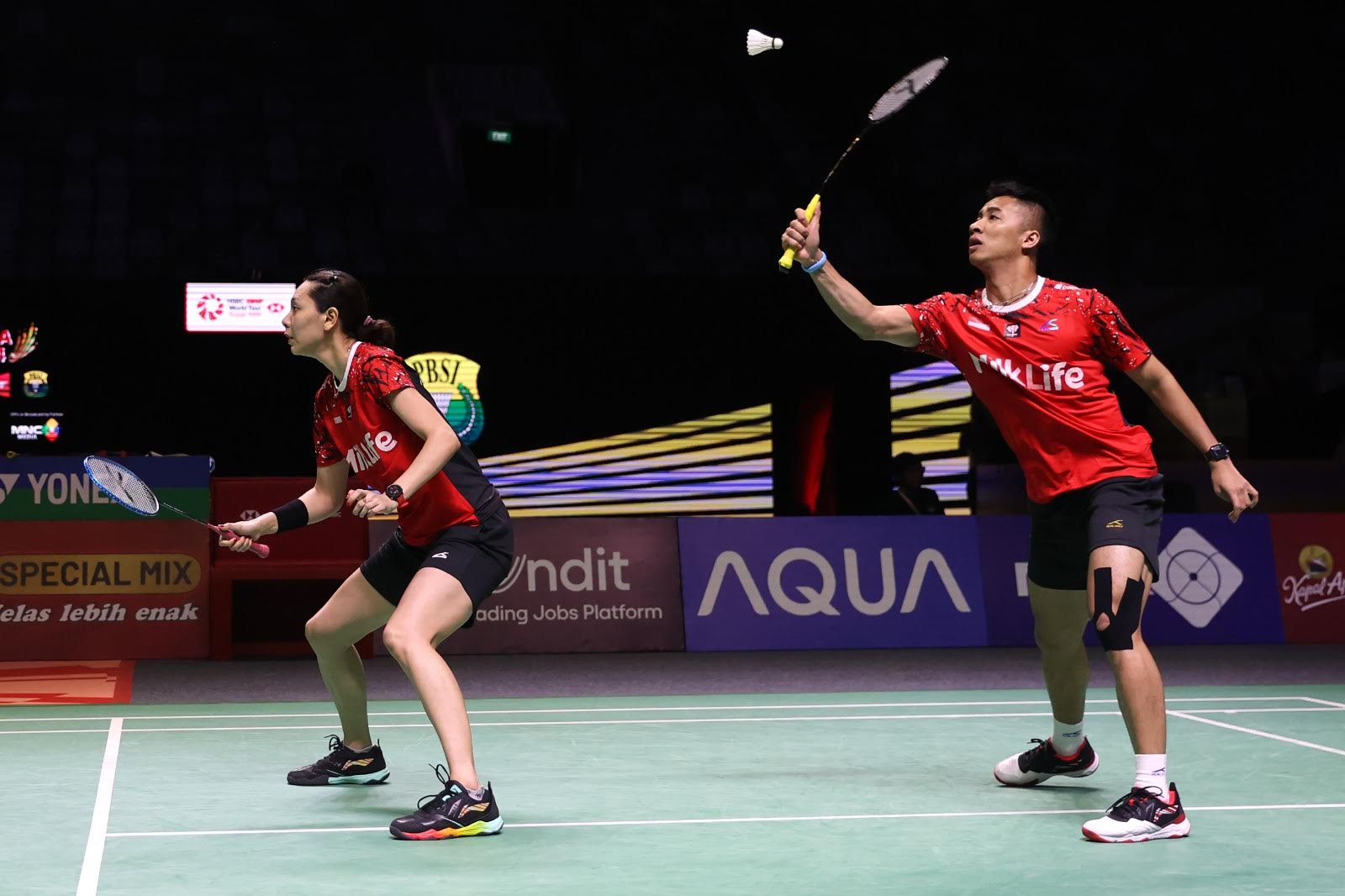 Dejan/Glori Terhenti di 8 Besar Indonesia Open 2024