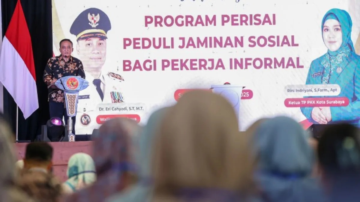 Surabaya Luncurkan Agen Perisai di Tiap RW, Cegah Kemiskinan Lewat Jaminan Sosial