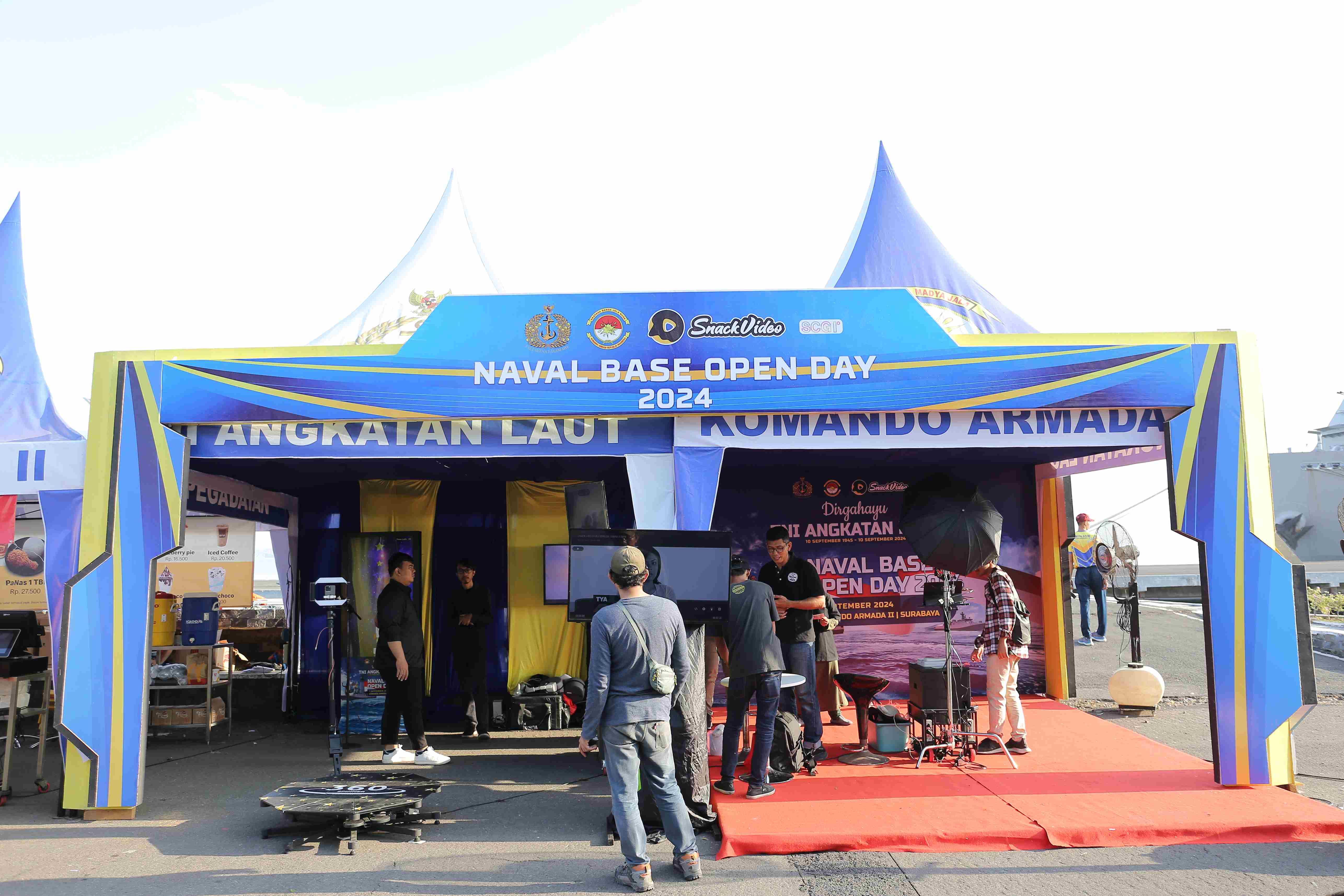 Keren, SnackVideo Meriahkan Event Naval Base Open 2024 di Surabaya