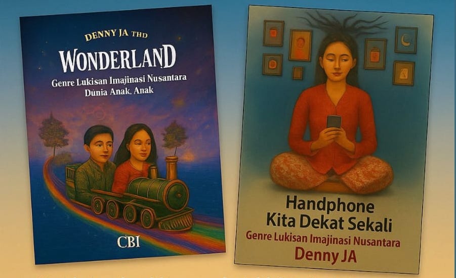 Lima Nama Besar Dunia Seni Rupa Indonesia Ini Respons Lukisan Denny JA sebagai Genre Baru
