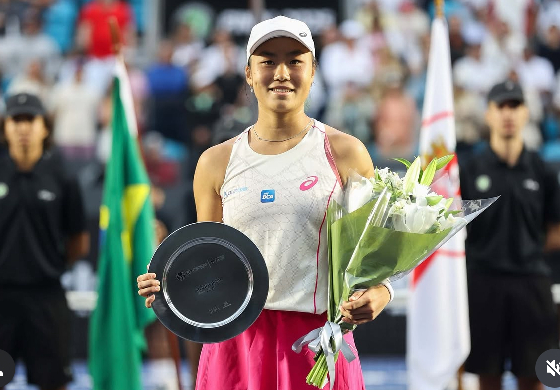 Janice Tjen Akhiri Puasa Gelar 23 Tahun Tenis Indonesia, Juara Chennai Open dan Melesat ke Peringkat 53 Dunia