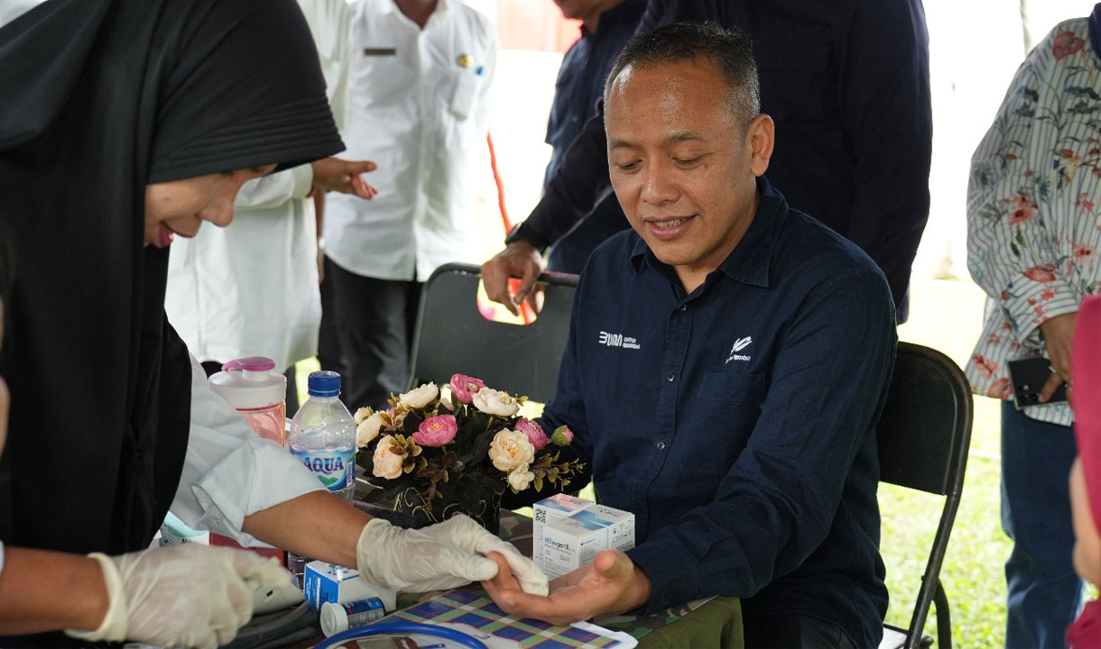 PTPN IV Menjemput Sehat dari Tepi Negeri di Hari Kesehatan Nasional 