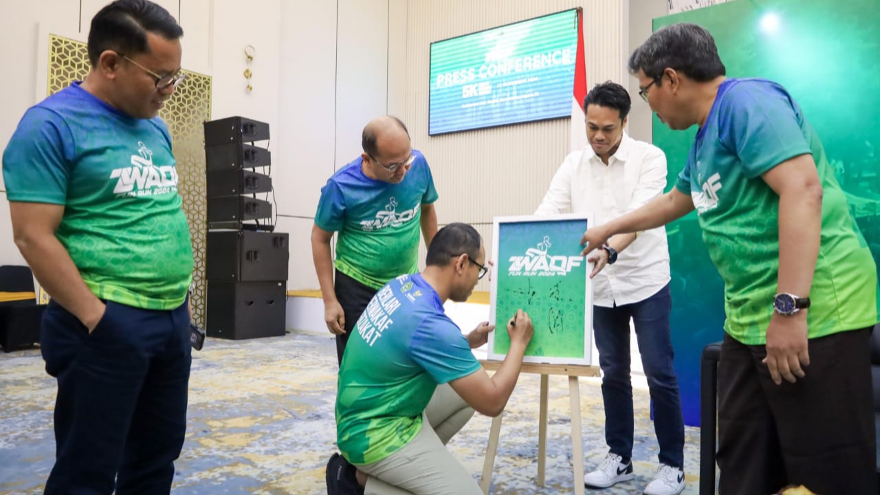 Gelar Wakaf & Zakat Run 2024: BWI, Kemenag dan Baznas Ajak Masyarakat Berolahraga Sambil Beramal