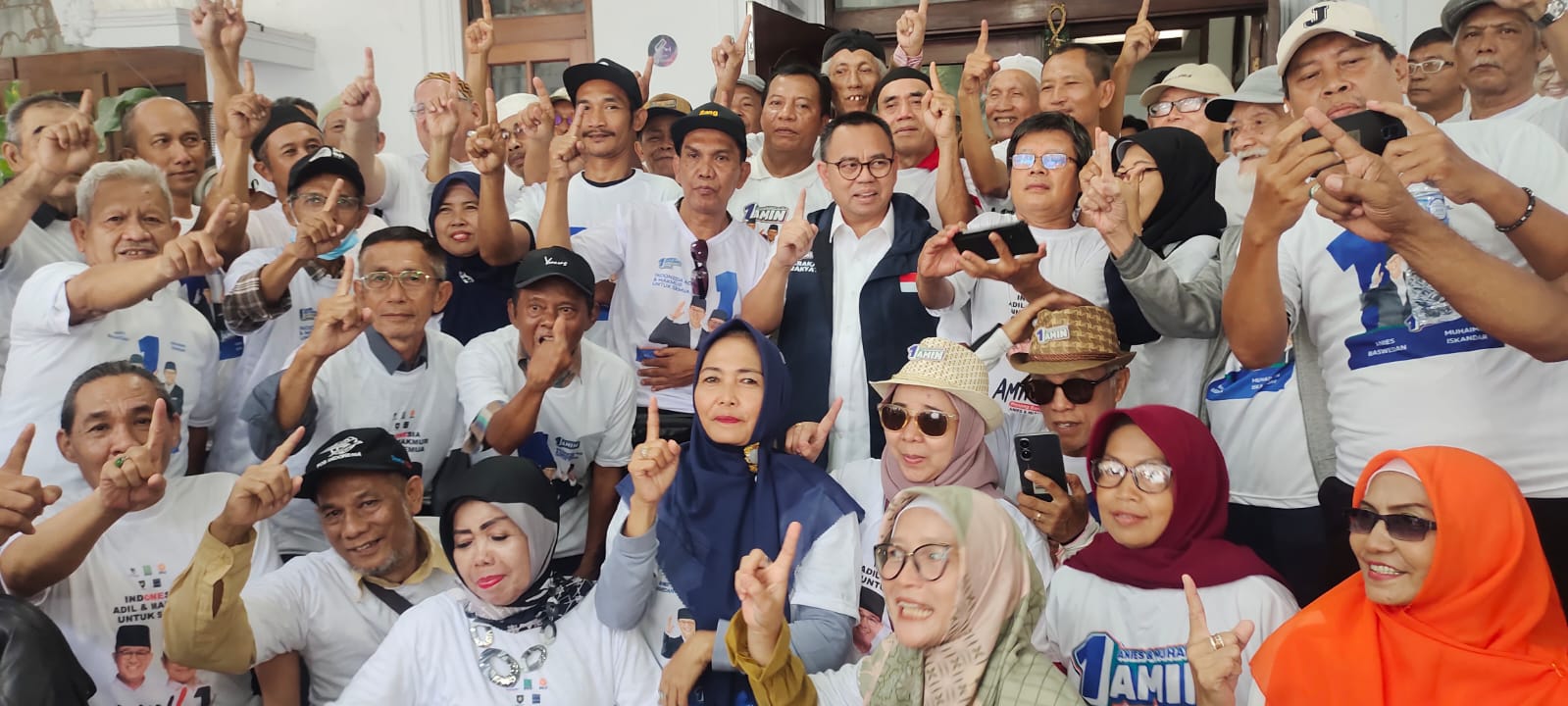 Pensiunan PT Pos Indonesia Deklarasi Dukungan ke AMIN pada Pilpres 2024