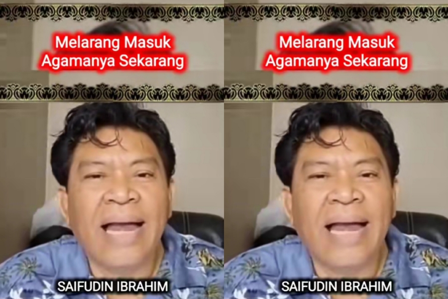 Dulu Hina Islam, Kini Pendeta Saifudin Ibrahim Larang Orang Masuk Agamanya, 'Banyak Penipu!'