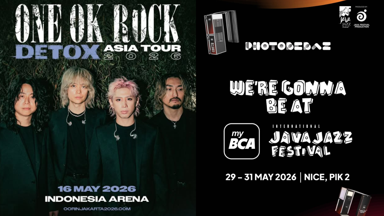 4 Daftar Konser Mei 2026, ONE OK ROCK hingga Java Jazz Festival