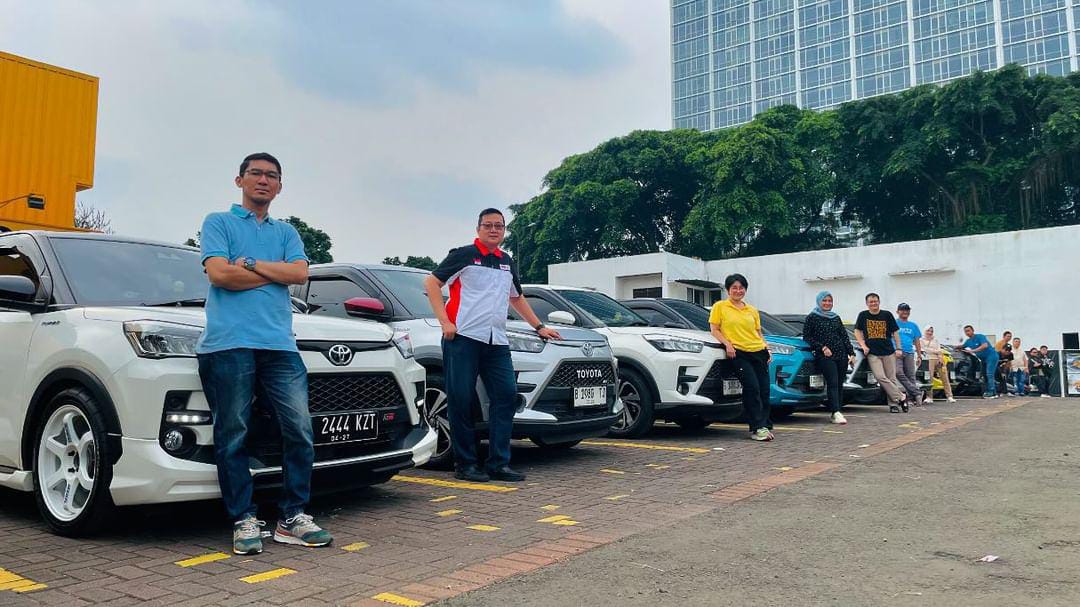 Kopdar Komunitas Toyota Raize Indonesia Club, Silahturahmi Sambil Edukasi Berkendara Aman dan Nyaman