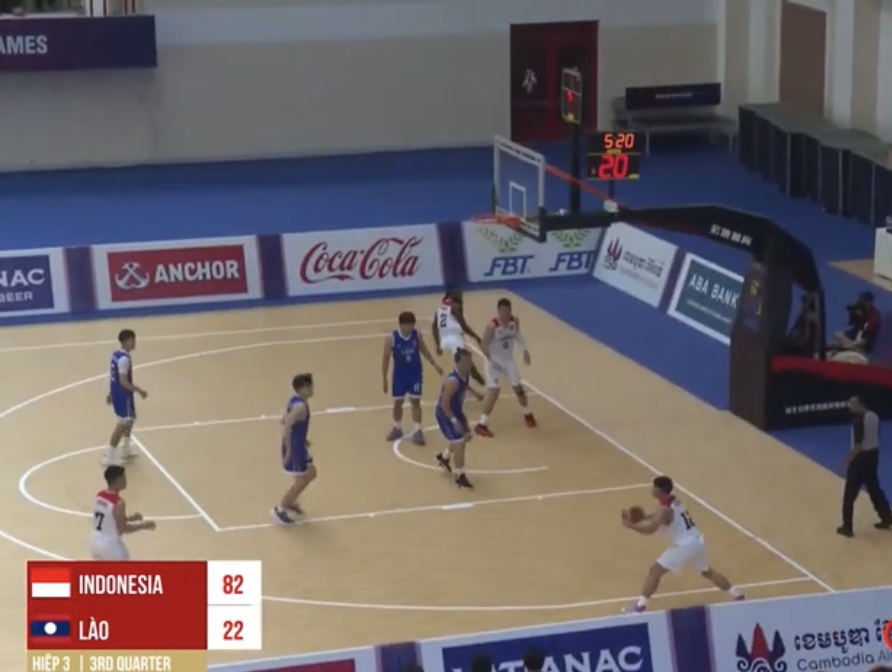 Basket Indonesia Hajar Laos dengan Margin 104 Angka, Netizen: Tim USA Main di SEA Games