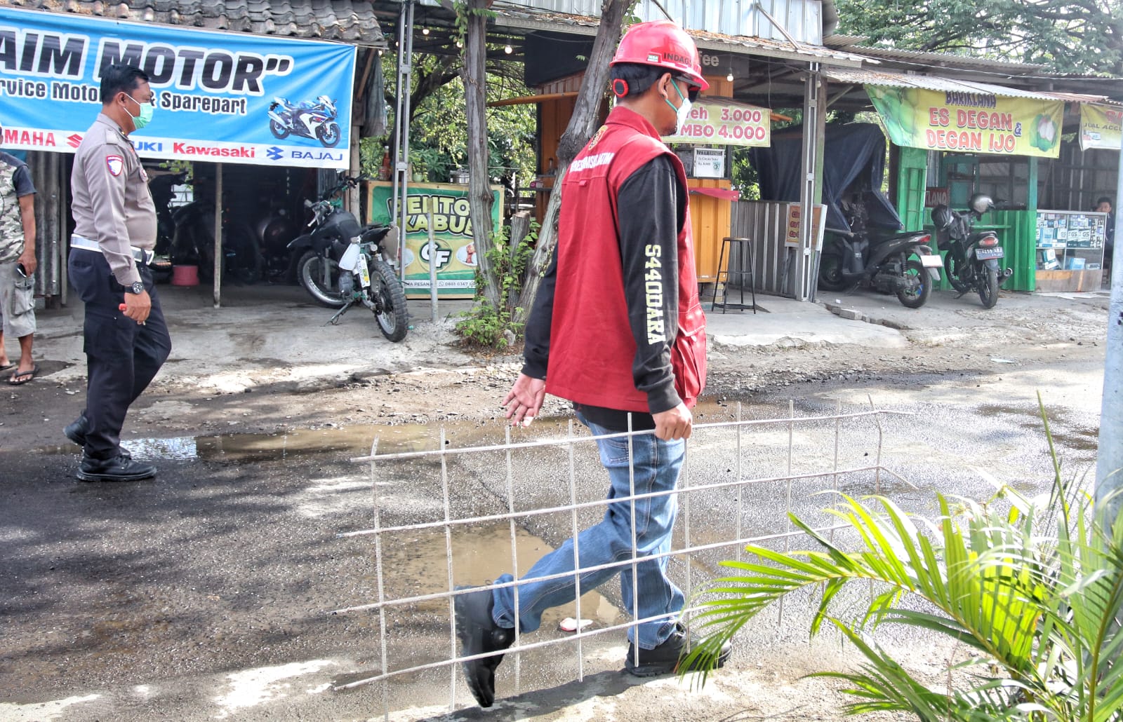 Polda Jatim Amankan Potongan Besi dari Reruntuhan Ponpes Al Khoziny, Diduga Jadi Barang Bukti