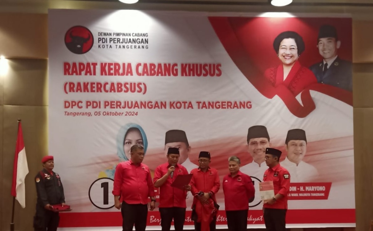 Dikukuhkan Sebagai Kader PDIP, Maryono Gabung Karena 3 Hal Ini