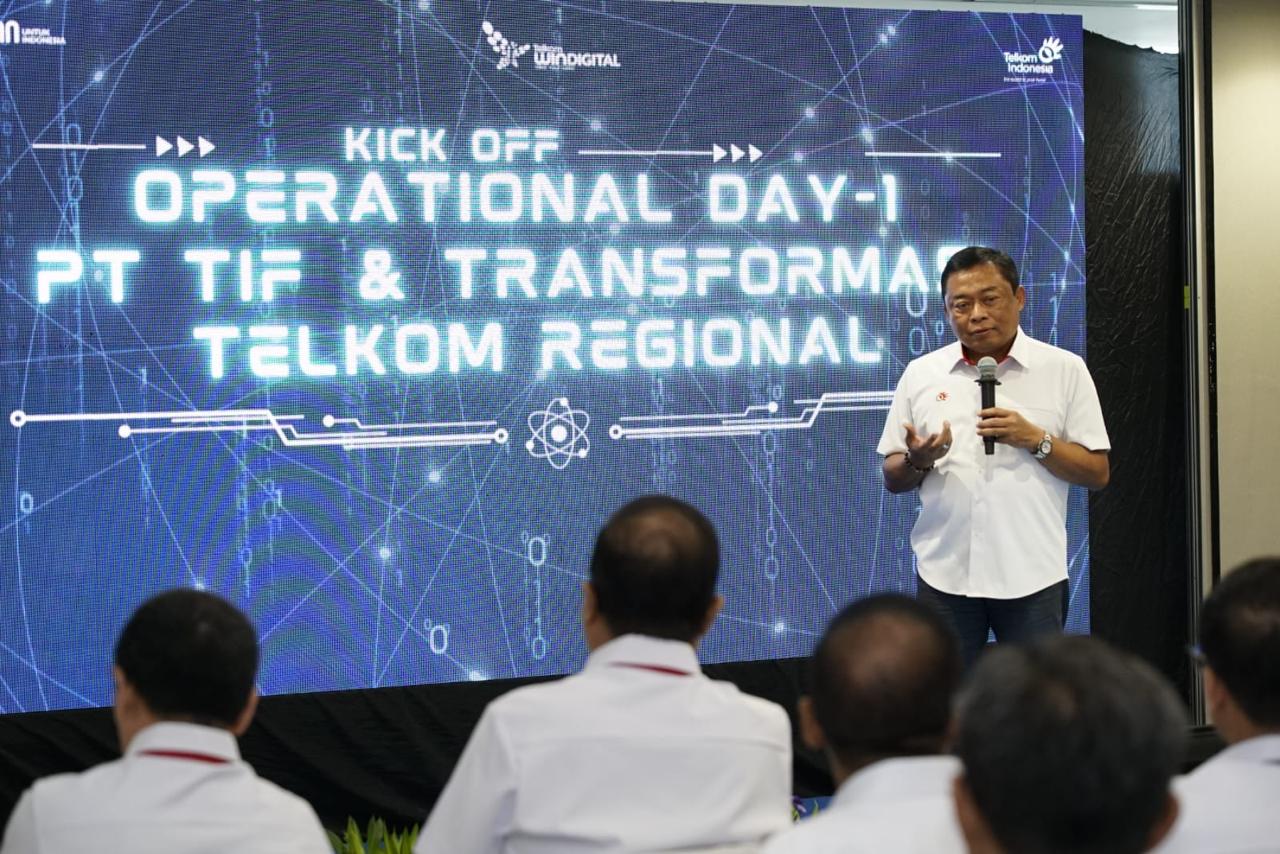 Jaringan Konektivitas Telkom Resmi dikelola PT Telkom Infrastruktur Indonesia
