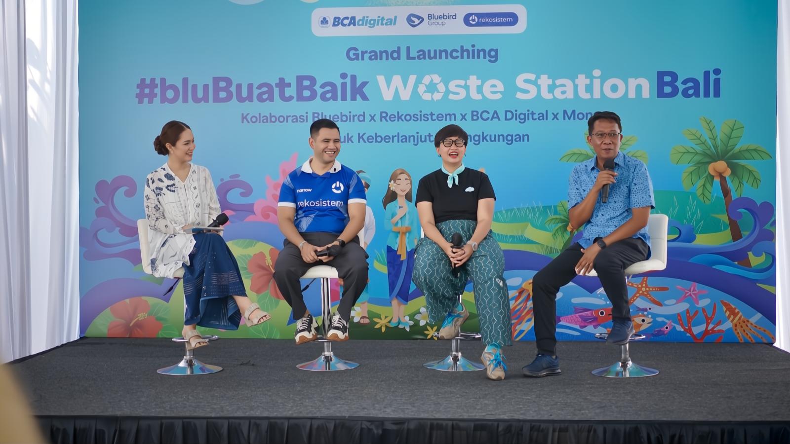 Blu Bersama Bluebird Group-Rekosistem Jalankan Model Baru Pengelolaan Sampah Modern