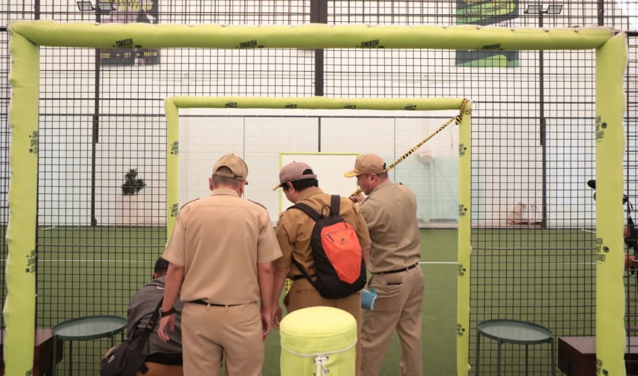 Tak Penuhi Perizinan, Lapangan Padel di Puri Ayu Kembangan Tetap Disegel