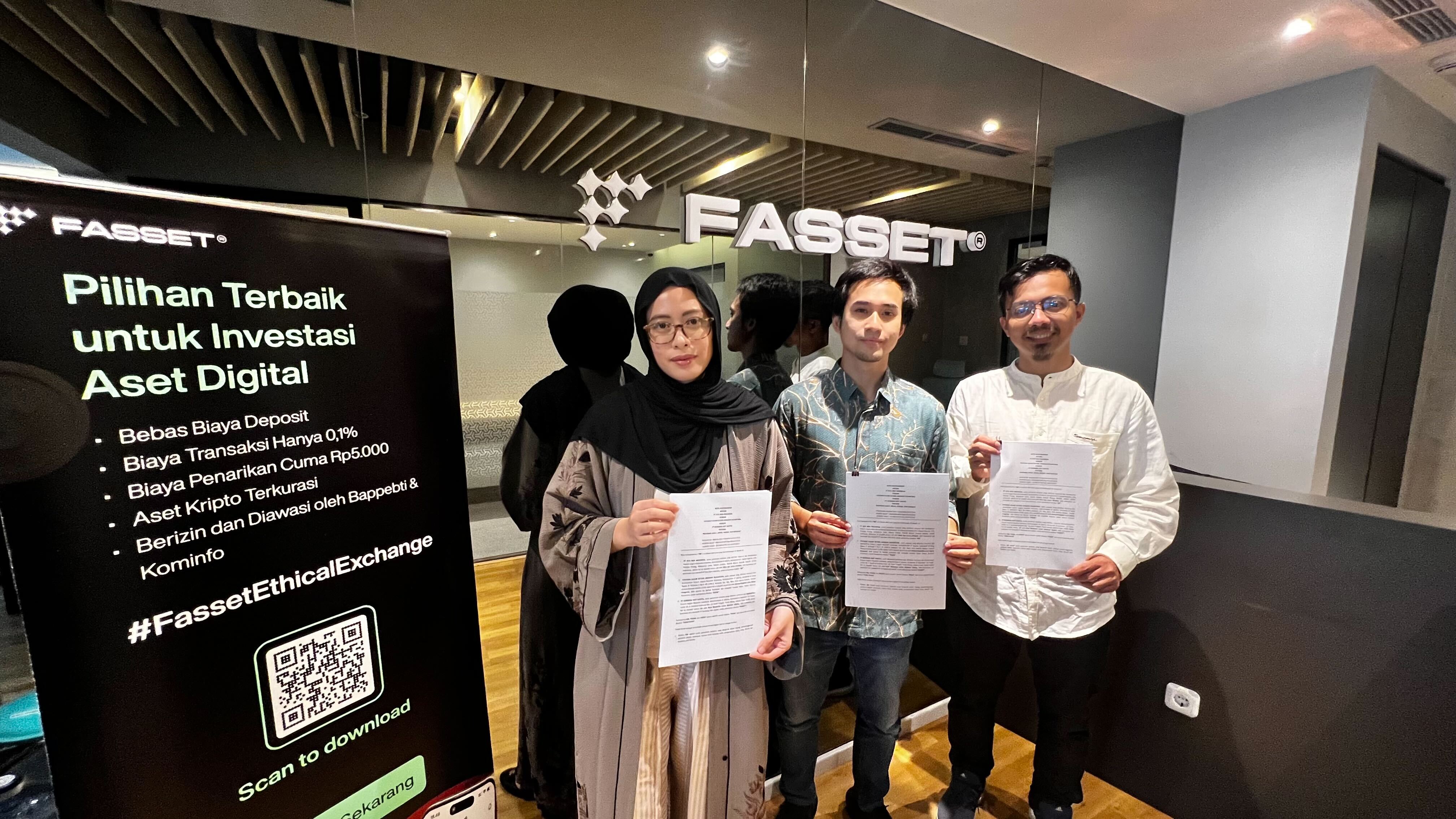 Keren! Fasset Gandeng Mitra Kitabisa dan LAZ Salam Setara Hadirkan Zakat Crypto