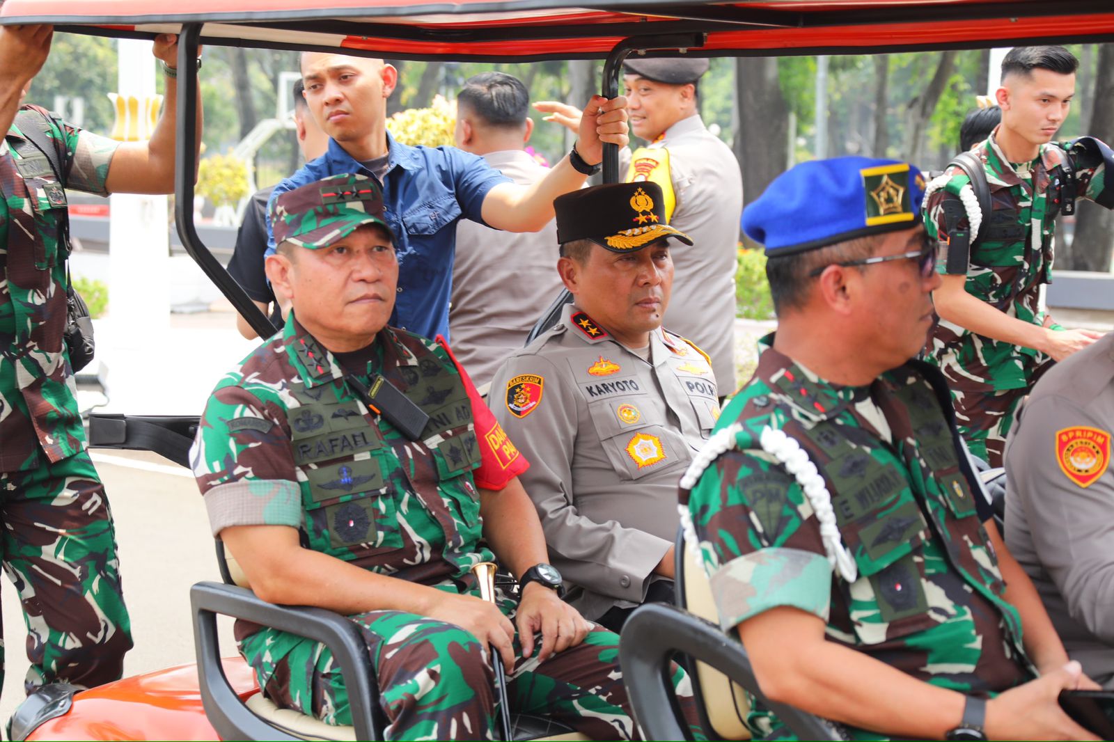 Sterilisasi Jelang Pelantikan Presiden dan Wakil, Jibom dan K-9 Dikerahkan