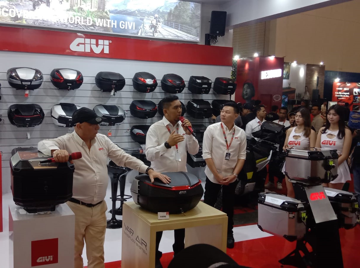Intip Keunggulan 8 Model Box GIVI Terbaru di IMOS 2025