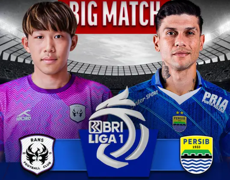 Link Live Streaming RANS Nusantara vs Persib: Pangeran Biru Dijagokan Menang 