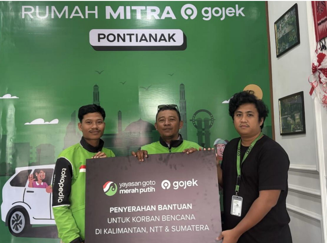 Gojek Bergerak! Bantuan Disalurkan untuk Mitra Driver Terdampak Gempa NTT dan Karhutla