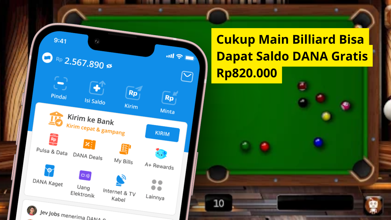 GOKIL! Nomor Kamu Dikirim Uang Rp820.000 dari Aplikasi Penghasil Saldo DANA Gratis 2025, Cek E-Wallet Malam Ini