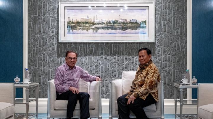 Prabowo Temui Anwar Ibrahim di Malaysia