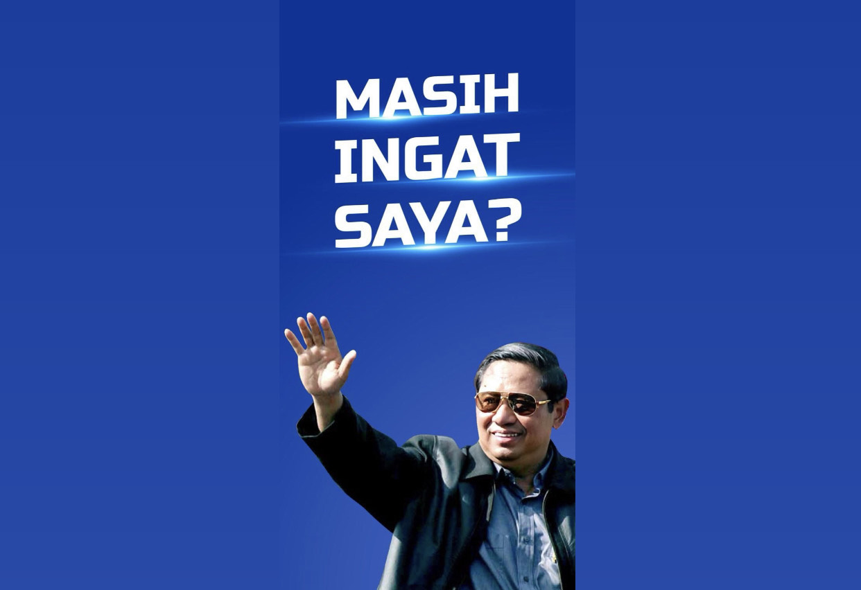 Baliho SBY Mejeng Saat Masa Tenang, Petinggi Demokrat: 'Kami Memang Sengaja!'