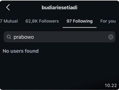Budi Arie Ngambek? Terciduk Netizen Unfollow Prabowo Usai Kena Reshuffle: Udah Kayak Pacar Abis Putus!